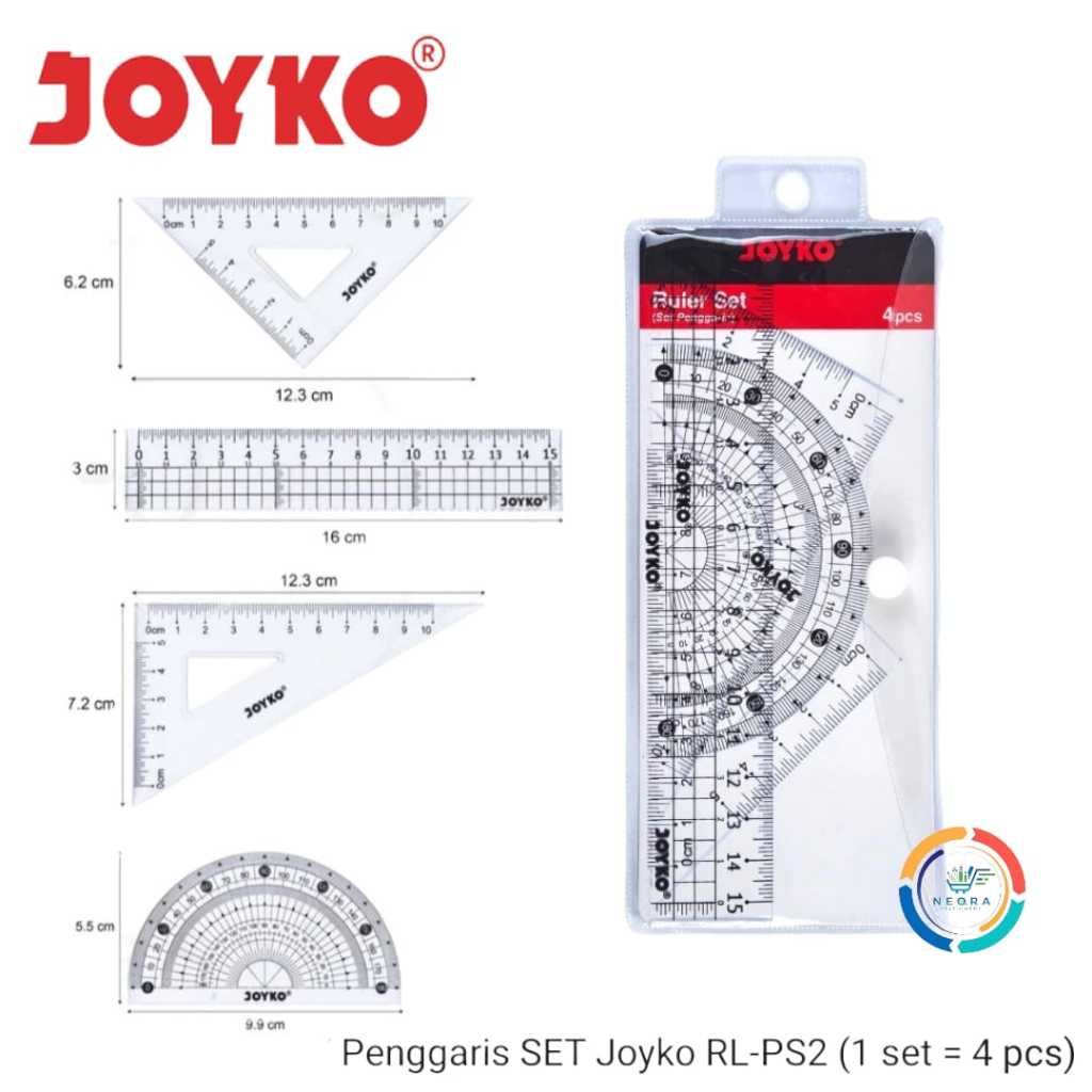 

Joyko Penggaris Ruler Set RL - PS2