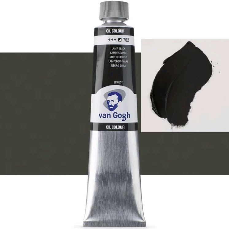 

Cat Minyak Van Gogh Oil Colour 200 ml Lamp Black