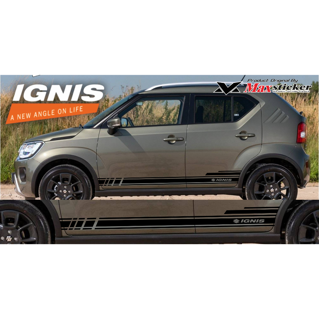 Sticker SUZUKI IGNIS Stiker list body SAMPING ignis