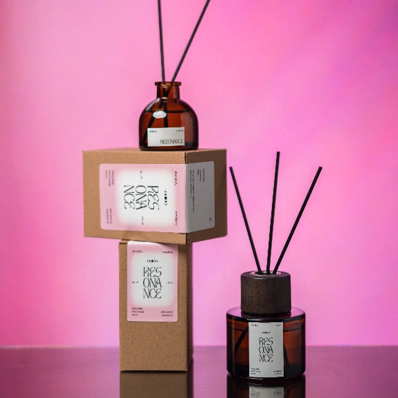 77 Resonance Reed Diffuser  Nous  Ylang ylang Sweet Orange Vetiver Essential Oil