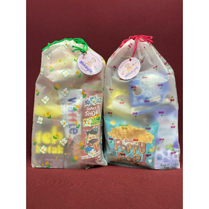 

Bingkisan Ulang Tahun, Aqiqah, Tasyakuran / Souvenir Anak Free Hangtag