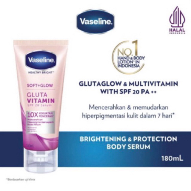 vaseline soft glow