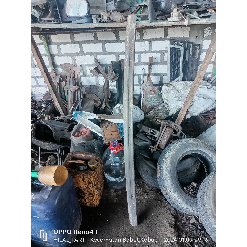 plat besi penjepit dasboard l300
