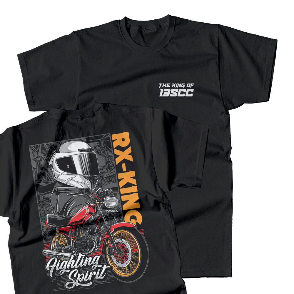 Baju Motor RX King Kaos Yamaha RX King Baju Otomotif