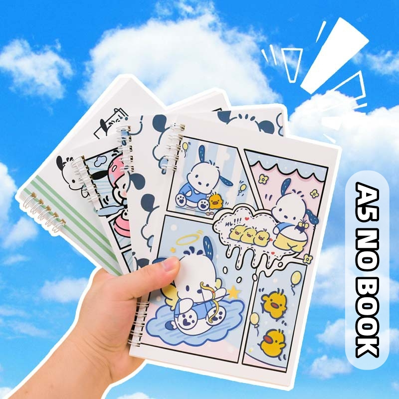 

Buku catatan koil A5 baru yang tidak menggores tangan Anda, buku catatan, buku catatan anjing kayu manis, buku catatan pekerjaan rumah, buku catatan berjajar