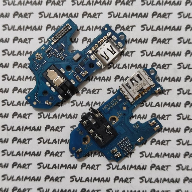 Fleksibel Charger Oppo A1K Papan Cas HF + Mic Full ic