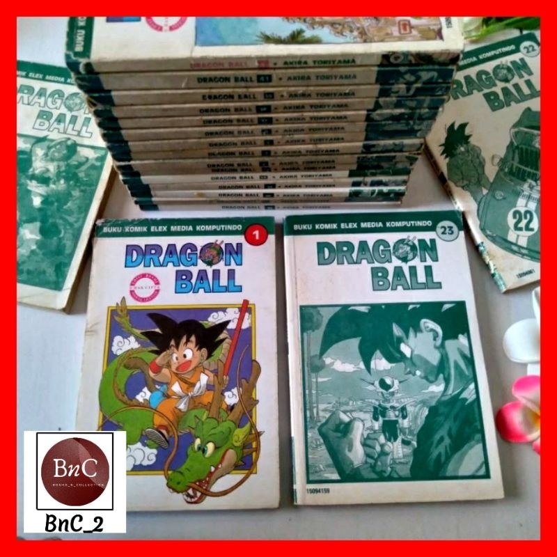 komik Dragon Ball bekas dragonball