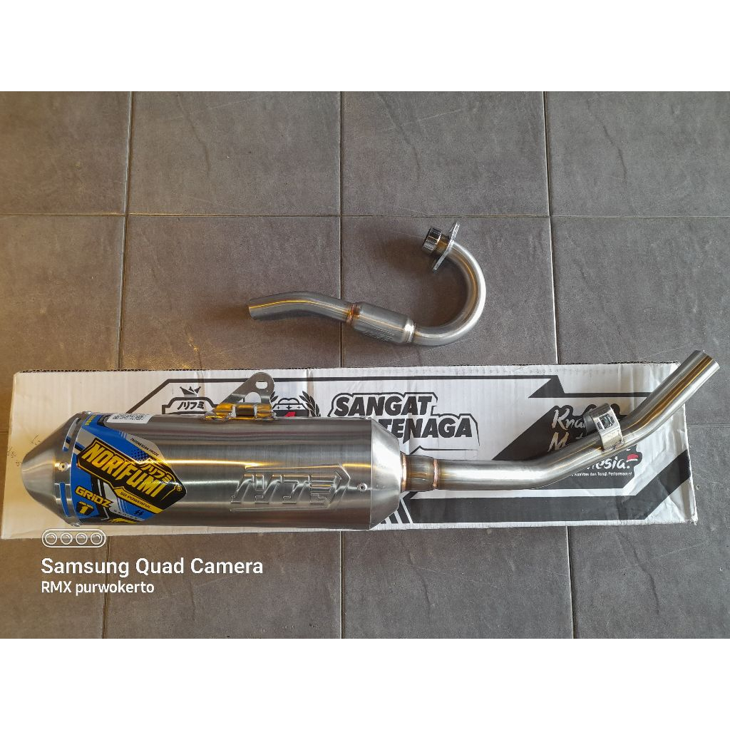 Knalpot Kawasaki KLX150 Norifumi Gridz