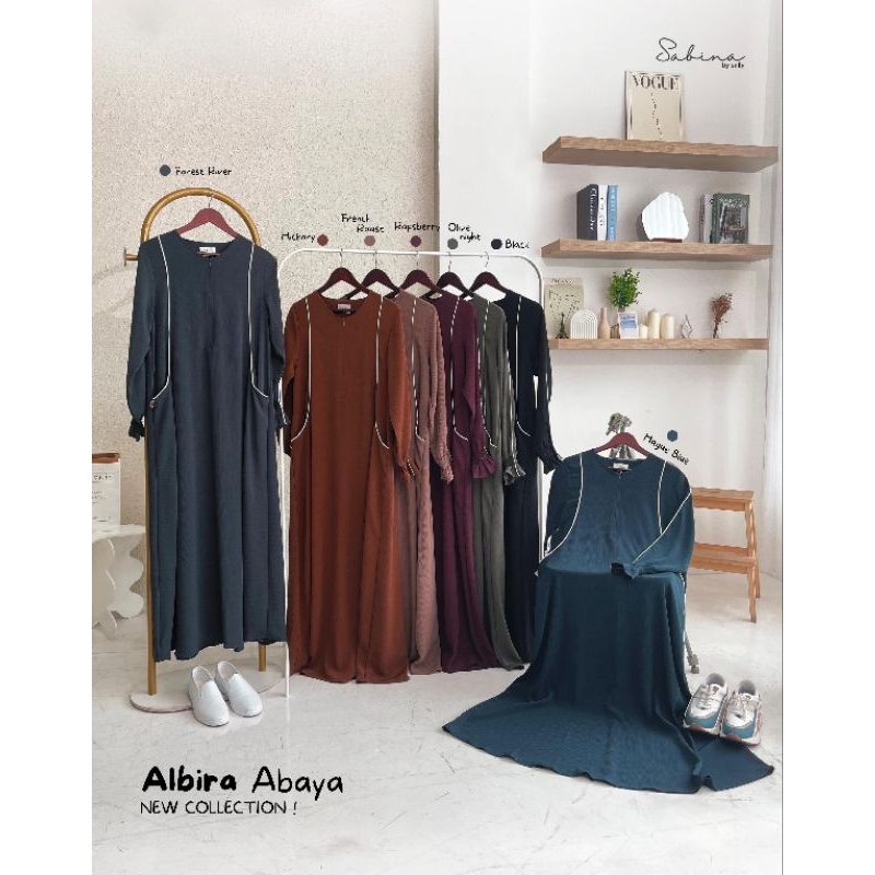 Gamis Albira Abaya by Sabinabyselly Original Termurah
