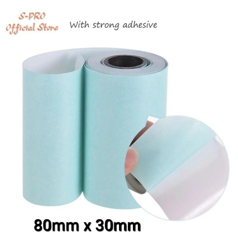 

LABEL STIKER 80mm STIKER LABEL THERMAL PRINTER 80mm BLUETOOTH PAPERANG PREMIUM