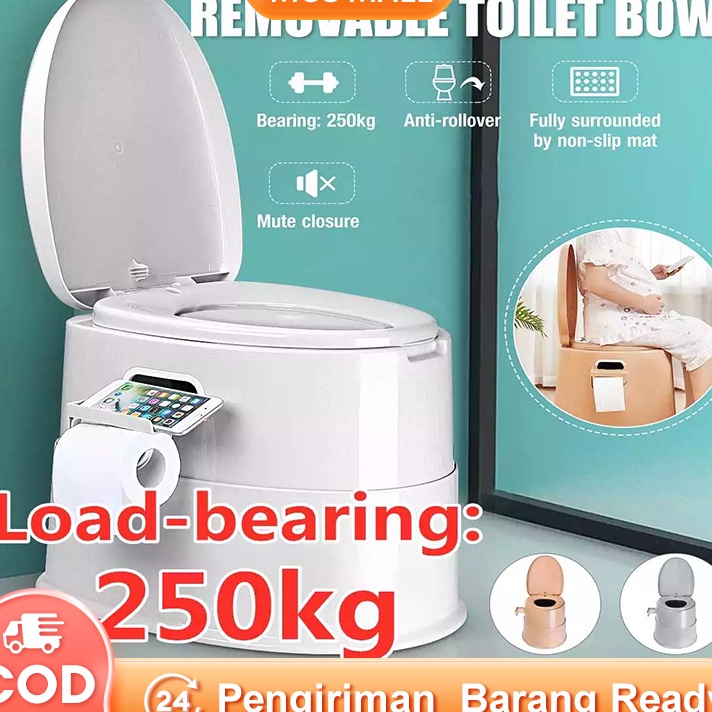 Terbaru Kloset Jongkok Kloset Portabel Toilet Portable Kloset Rumah Portabel Kloset toilet duduk por