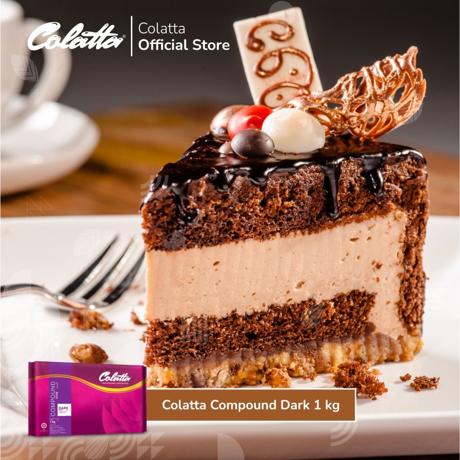 

COLATTA Coklat Batang Dark Compound Kemasan 1 KG IK3