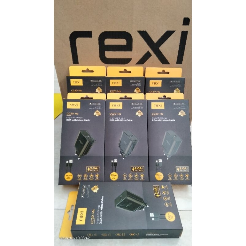 REXI CC20-Ms CD24-Ms  Charger Micro Single USB