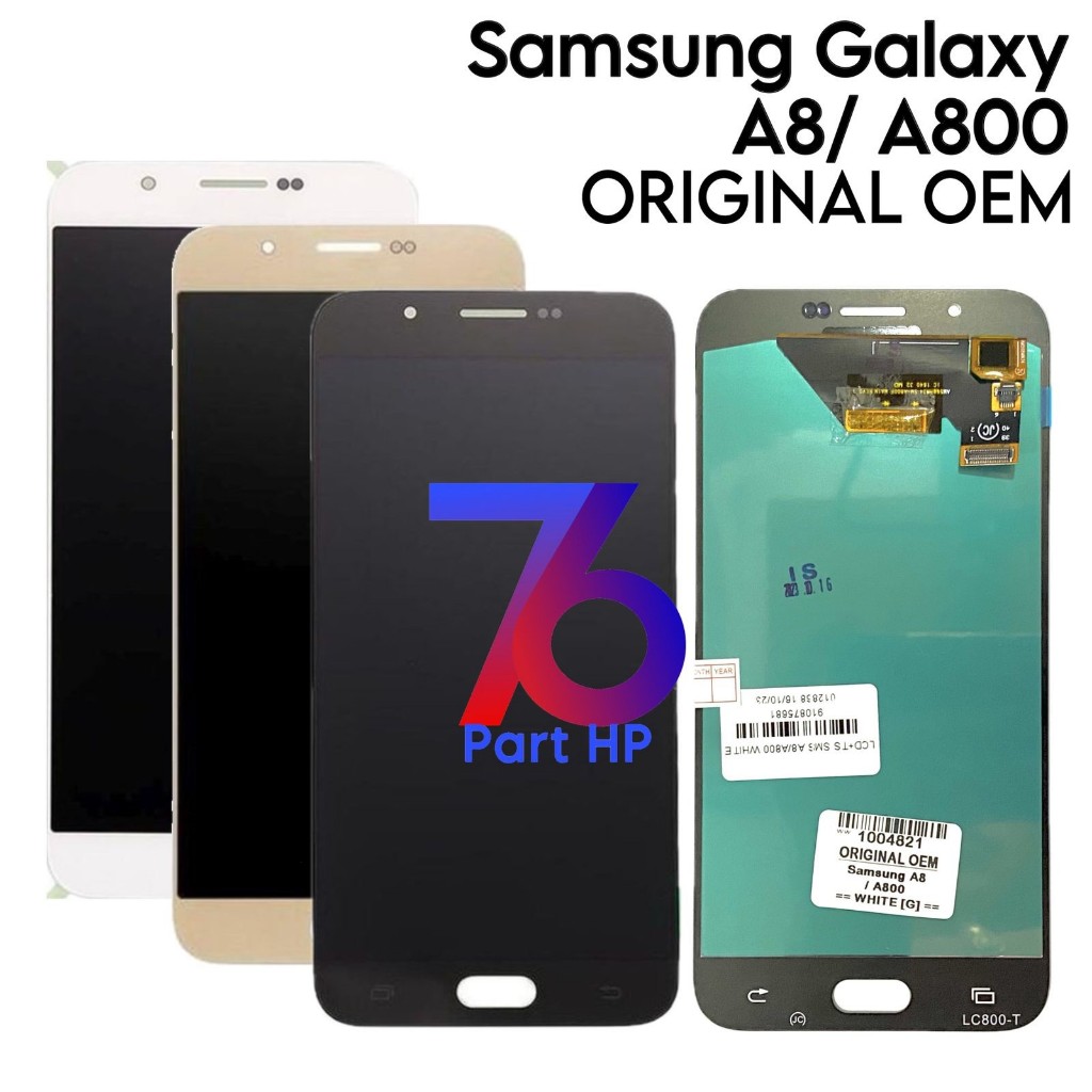 ORIGINAL OEM - LCD Touchscreen Fullset Samsung Galaxy A8 / A800 / SM-A8000 / SM-A800F