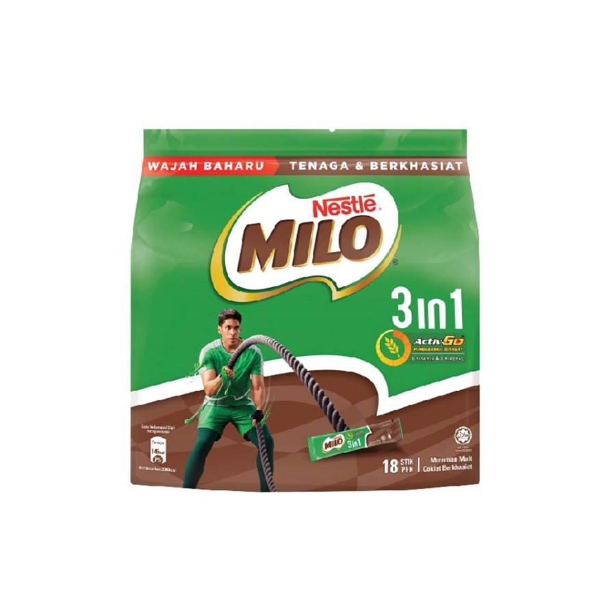 

Nestle Milo Activ Go 3in1 / Susu Milo 3in1 Malaysia 18 x 33 Gram