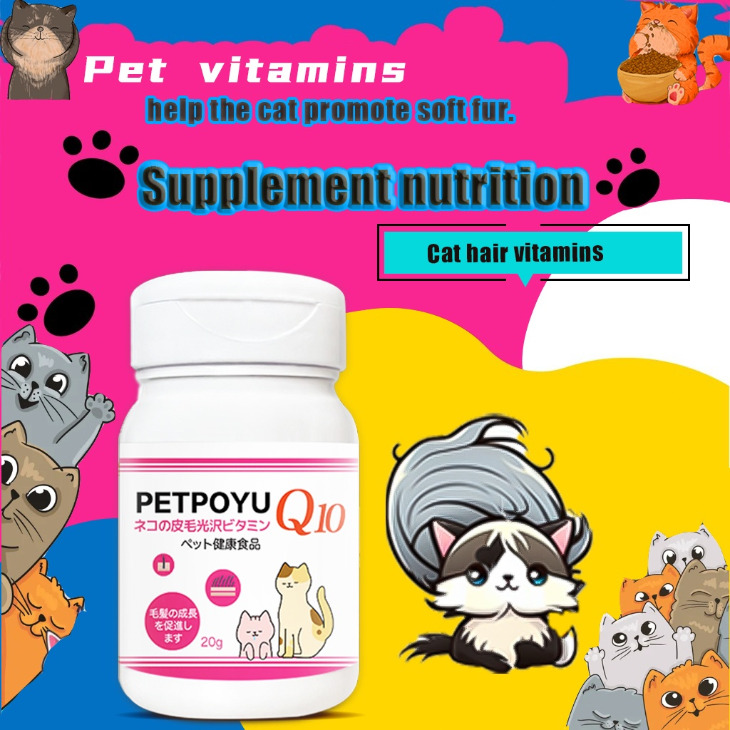 Japang Vitamin Kucing BULU untuk Pelebat Bulu Panjang HalusLebat Warna Indah Cegah Jamur Ampuh dan O