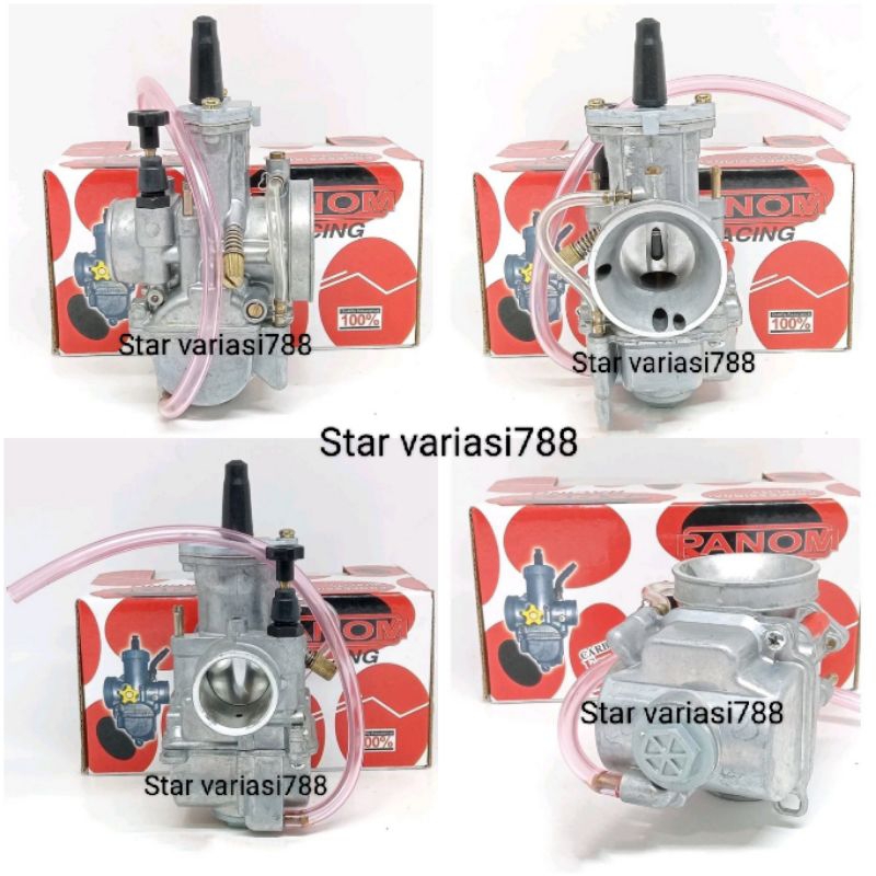 Karburator karbu pwk 28 silver panom karburator PWK 28 silver panom