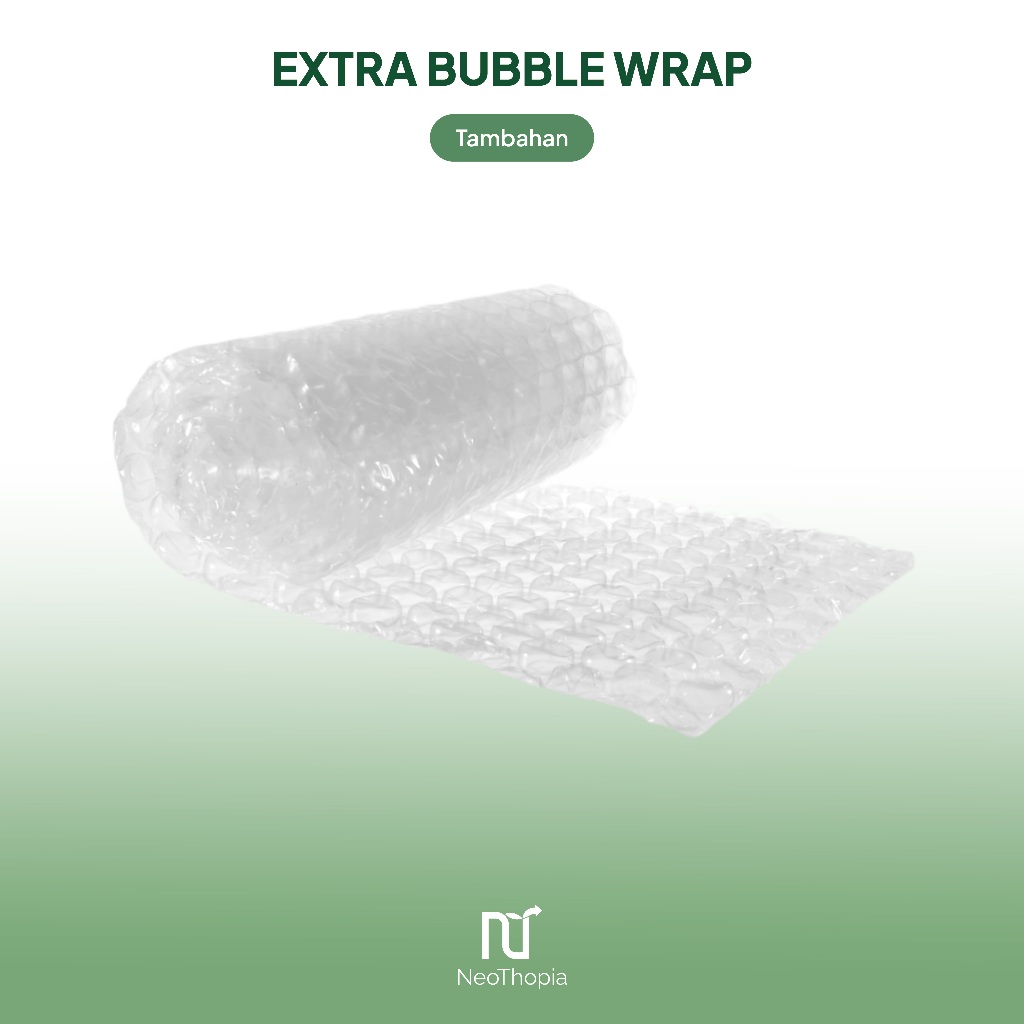 

Extra Bubble Warp / Tambahan Bubble Packing