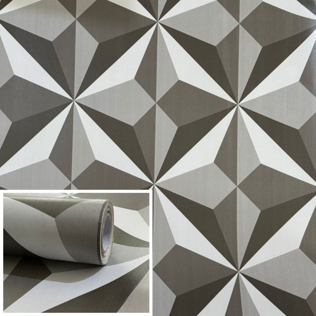 Wallpaper Sticker Dinding KUBUS 3D