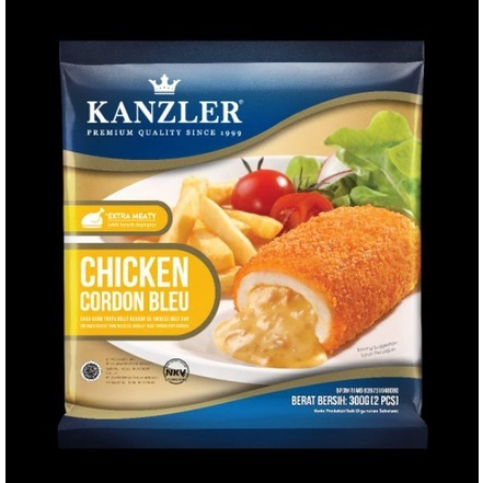

KANZLER Chicken Cordon Bleu 300 gram isi 2 pcs