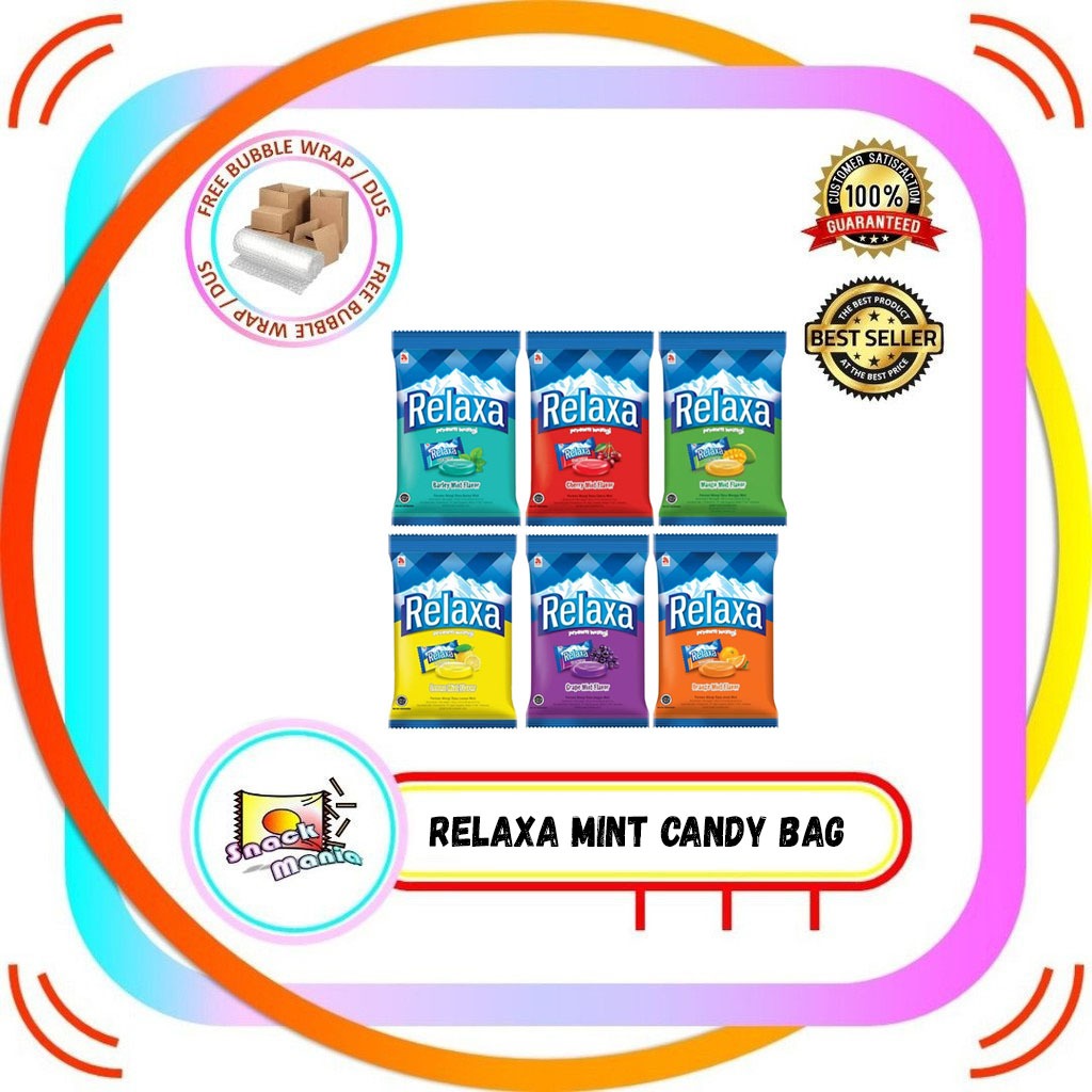 

Relaxa Permen Wangi Barley | Cherry | Mango | Lemon | Grape | Orange Mint 125 gr Candy