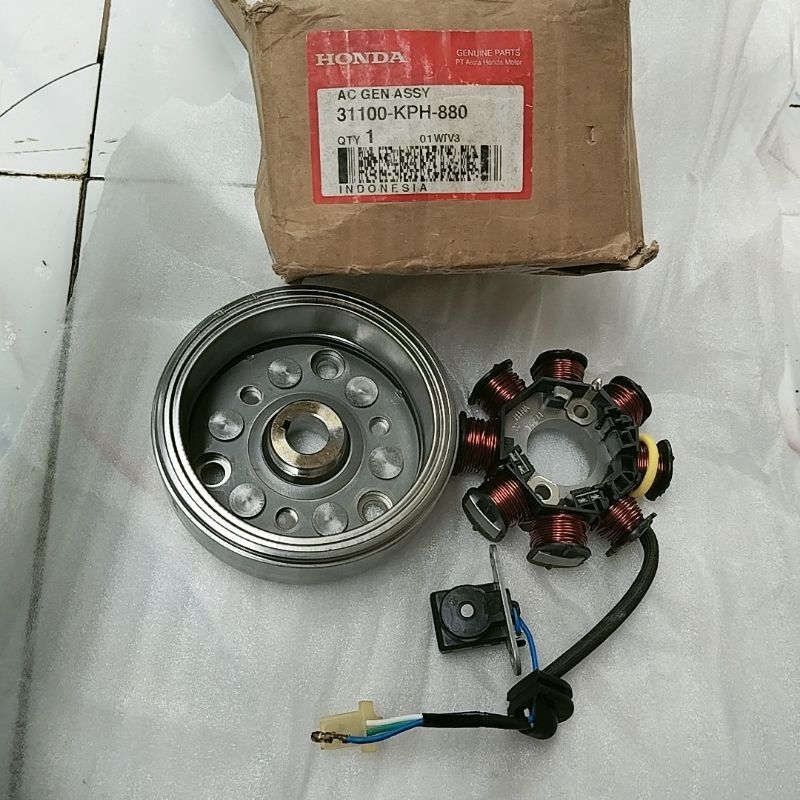 magnet dan spul pulser honda karisma original 31100-KPH-880