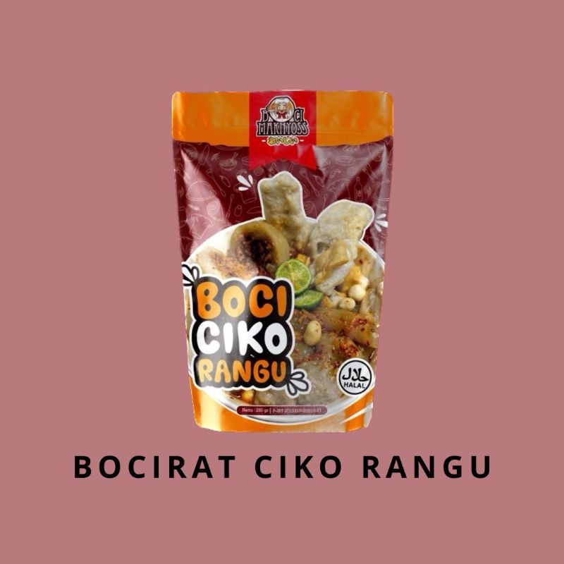 

BOCI MAKNYOOSS - BOCIRAT CIKO RANGU