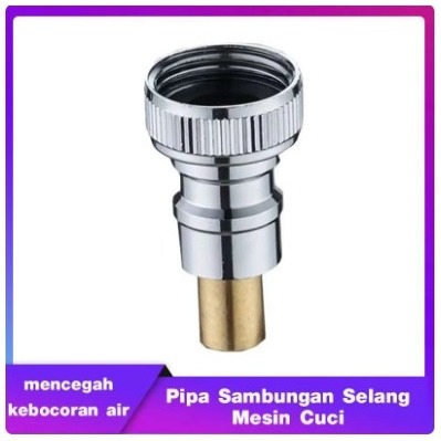 cucut sambungan selang air mesin cuci - Drat kepala kran taman stainless