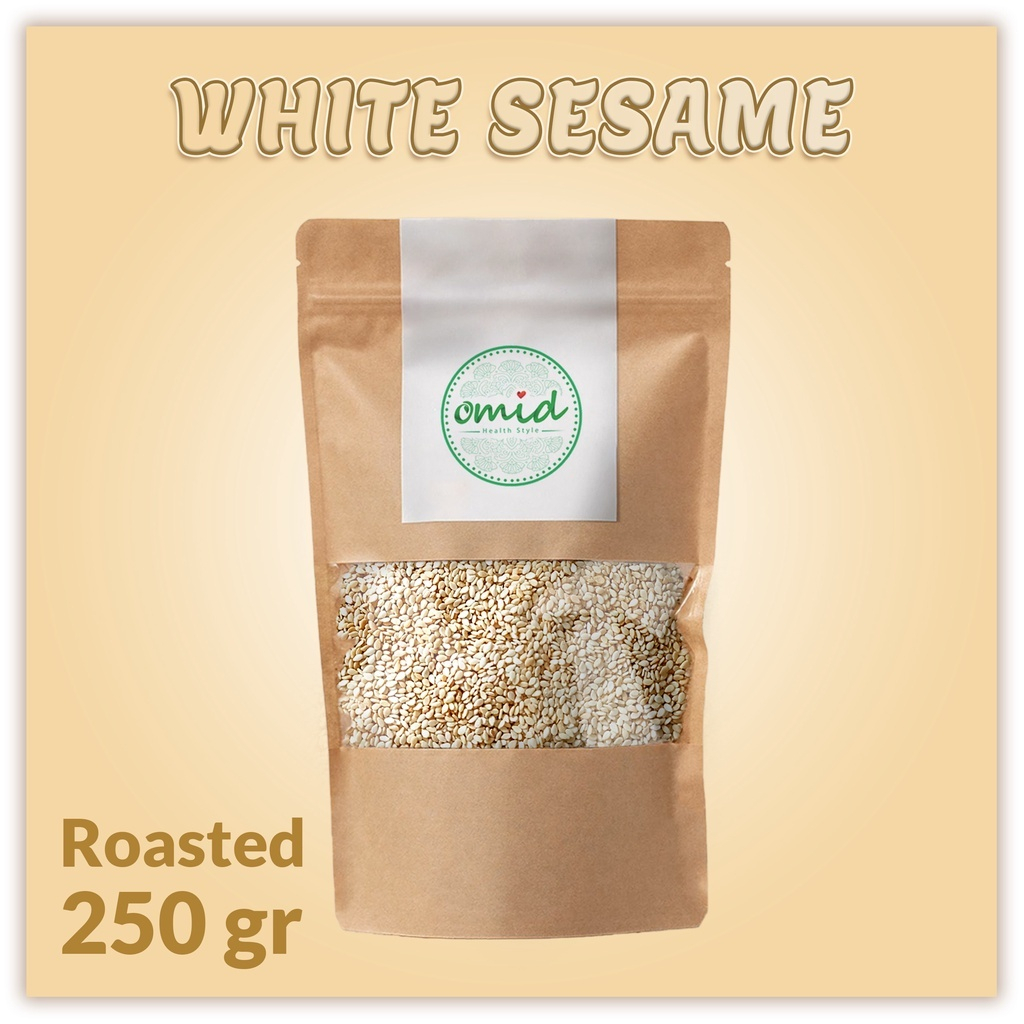

Roasted White Sesame | Wijen Putih Panggang | 250gr