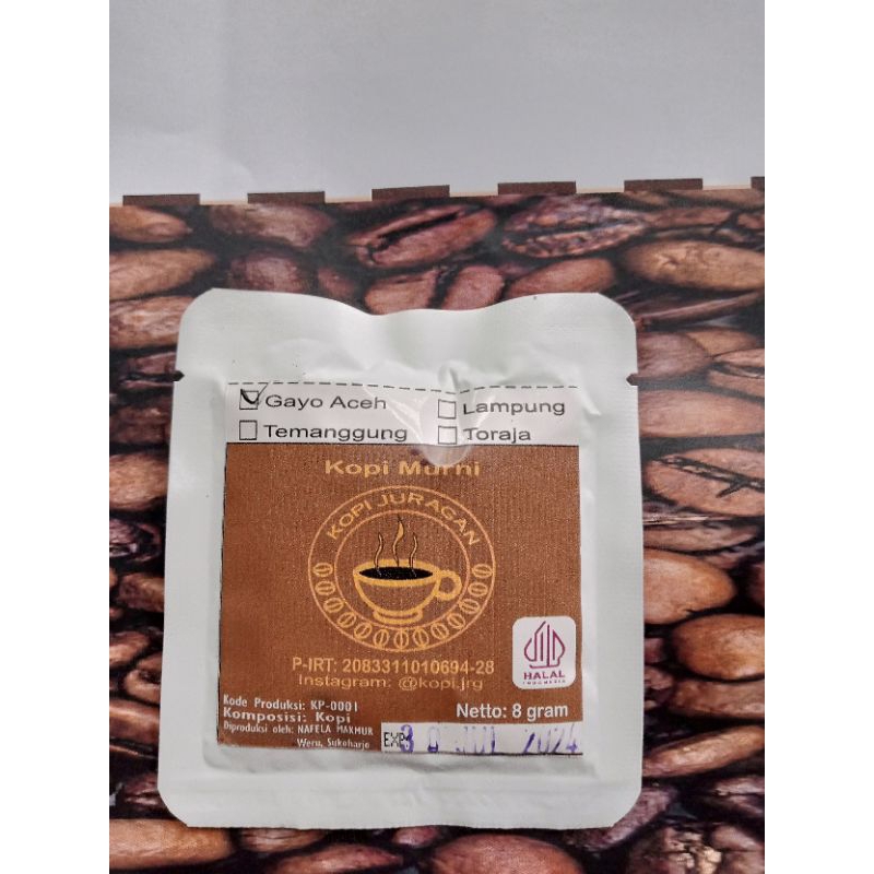 

Kopi Robusta @8gram