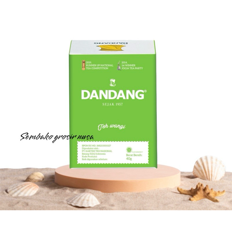 

TEH DANDANG HIJAU 1 BALL 100pcs (40gr / pcs) | Free Gelas