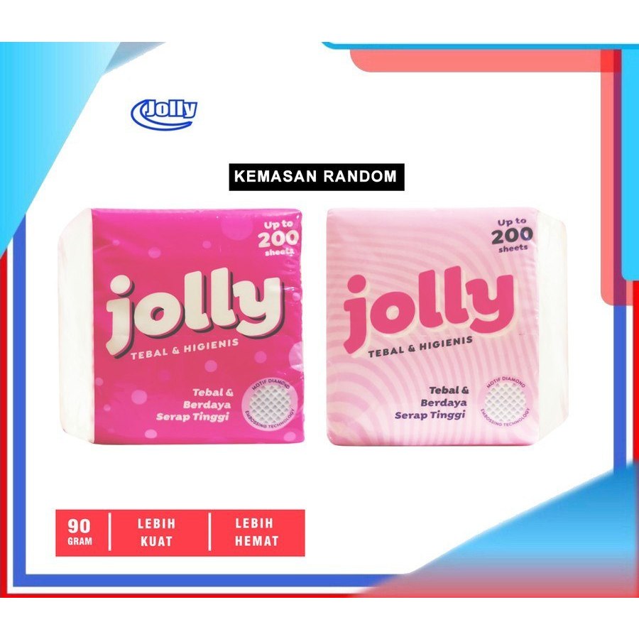 Tissue Jolly Pop Up 90gr