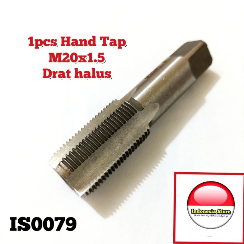 1Pcs Hand Tap M20x1.5 Tap Drat Halus Tap Baut Otomotif Bukan Tap Recoil