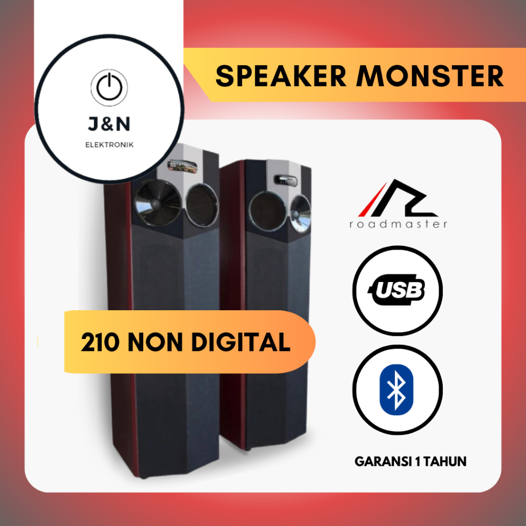 SPEAKER AKTIF ROADMASTER MONSTER 210 - MANUAL SERIES