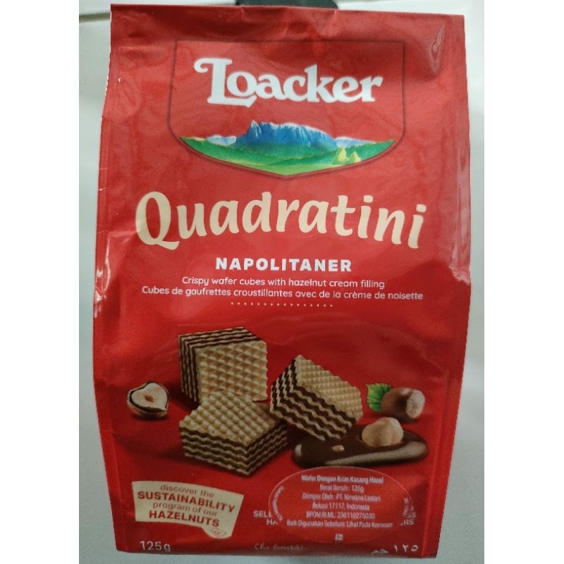 

LOACKER WAFER HAZELNUT