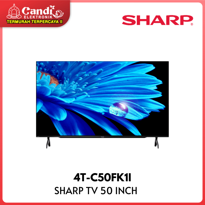 TV SHARP 4T-C50FK1I 50 INCH GOOGLE TV  4K DOLBY VISION 4TC50FK1I 4T C50FK1 C50FK1I