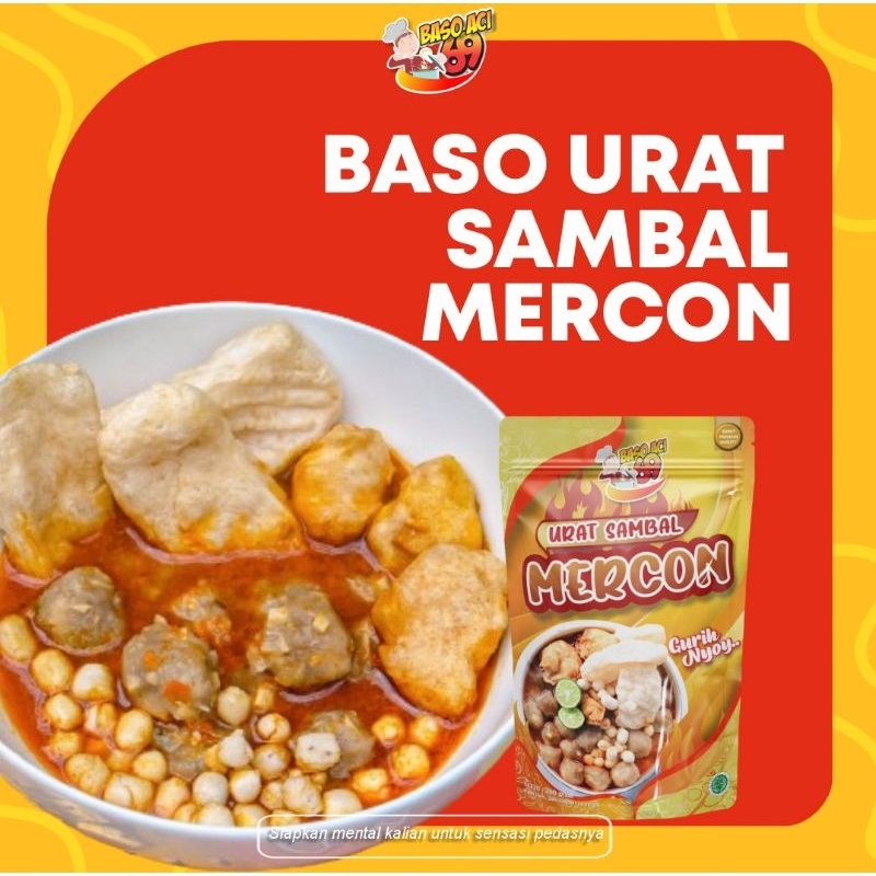 

BAKSO URAT MERCON // BAKSO INSTAN //MAKANAN INSTAN //BASOACI 69