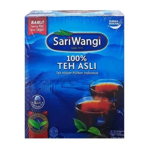 

Sariwangi Teh Celup Hitam Asli Isi 100 Black Tea 100s Tea Bag