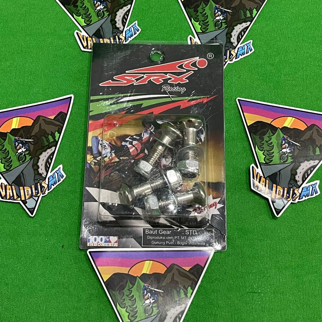 Baut Gear Belakang KLX SRX VZM Racing Original