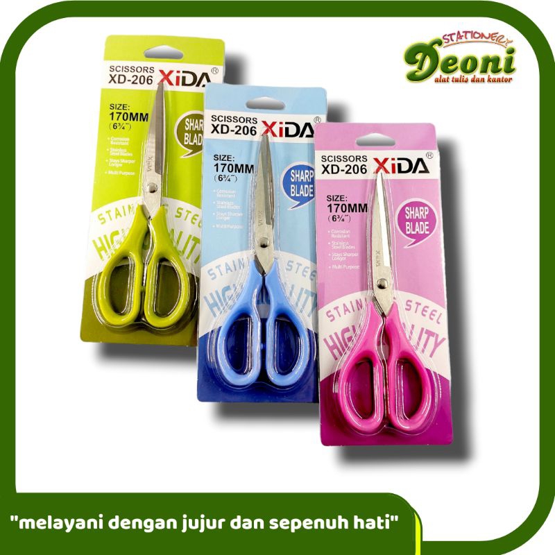 

XIDA Gunting Warna Warni 6108