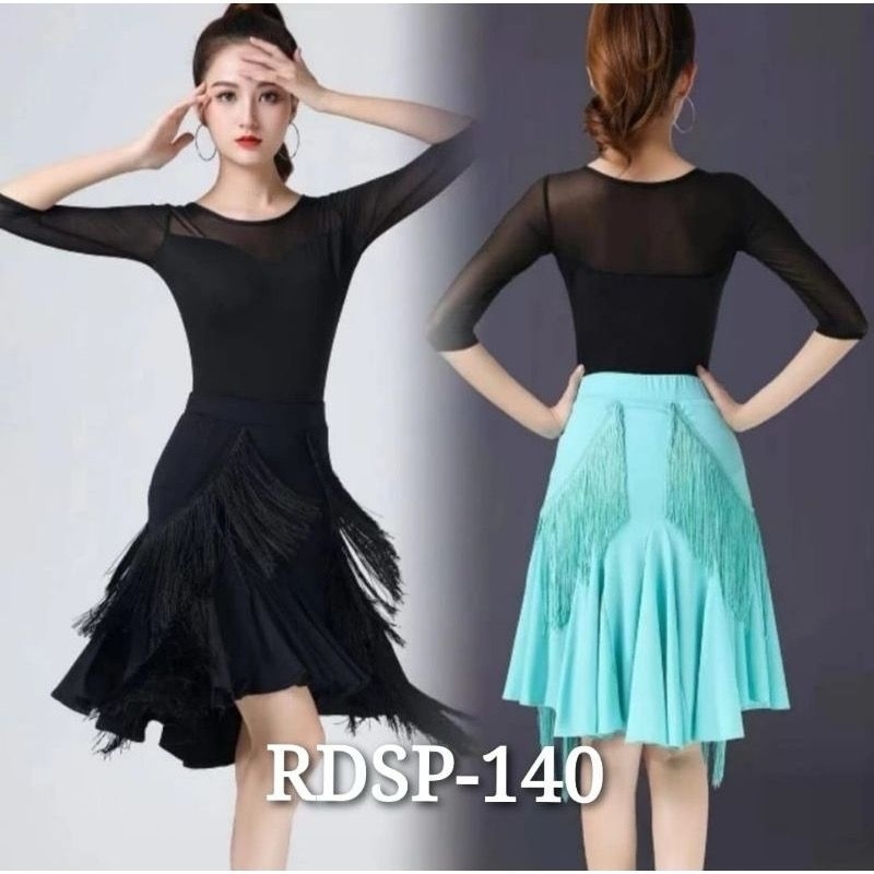 Rok Dance Super Premium Kombinasi Rumbai Rok Line Dance Rok Belly Dance Import RDSP-140