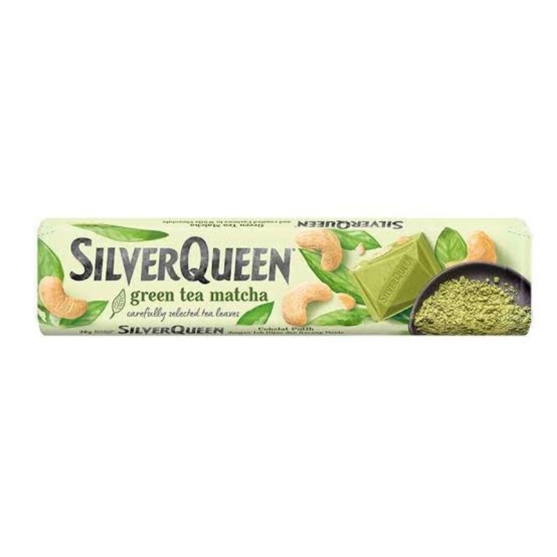 

Silverqueen white chocolate green tea matcha 25gr