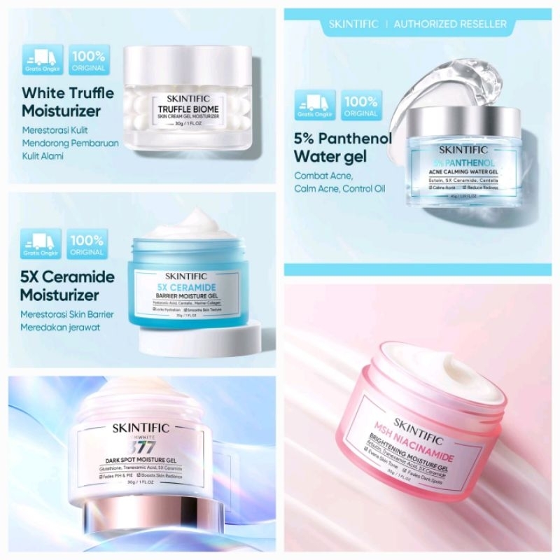 Skintific moisturizer gel