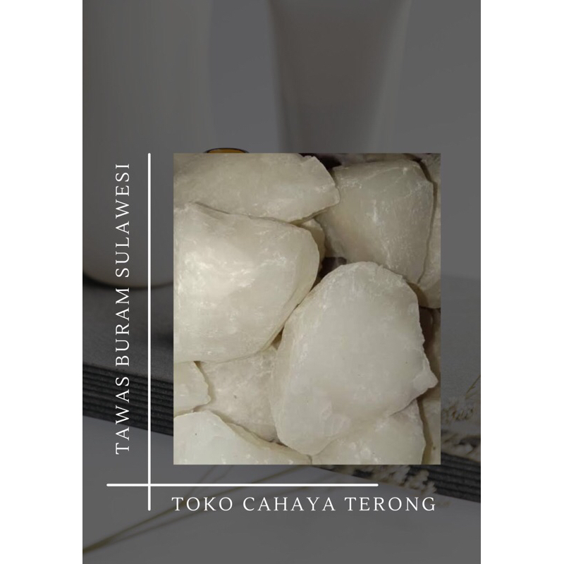 Tawas ketiak / Tawas batu / Tawas deodorant