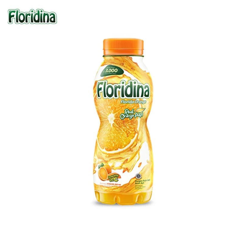 

Floridina Orange Botol 350ml Minuman Bulir Jeruk