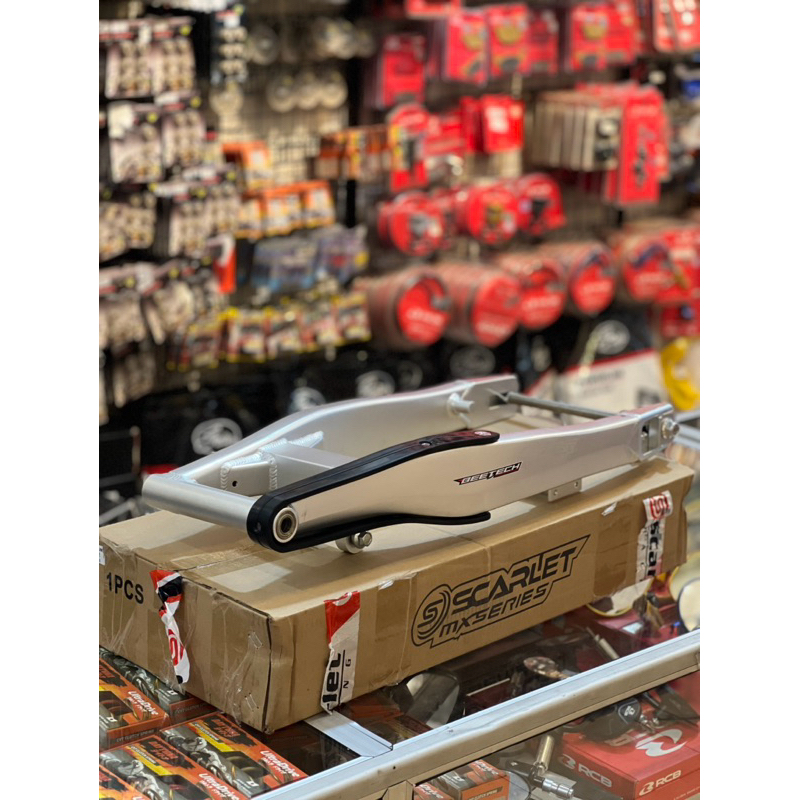 LENGAN AYUN (SWING ARM) SCARLET 66 KLX/CRF/D'TRECKER ORIGINAL SCARLET