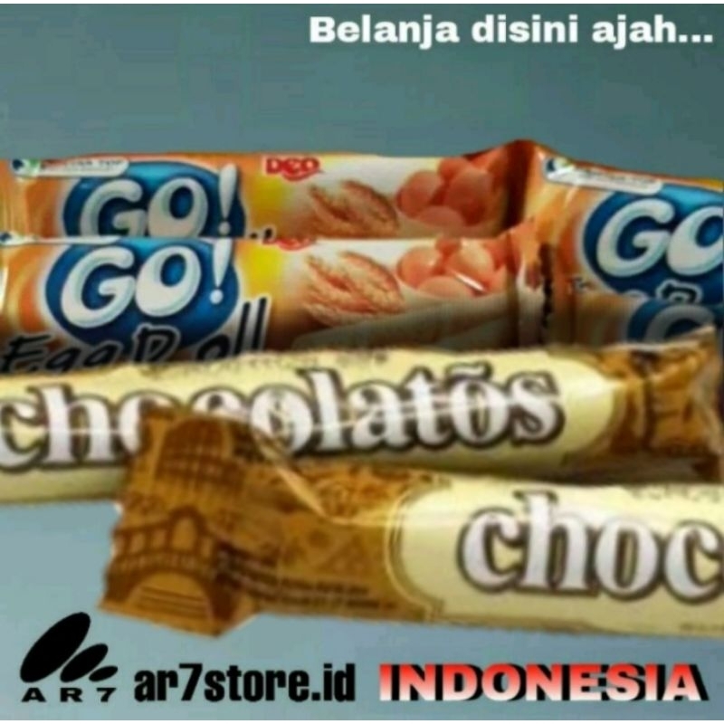 

GO EGG ROLL/CHOCOLATOS ROLL 500an 10gr/pcs