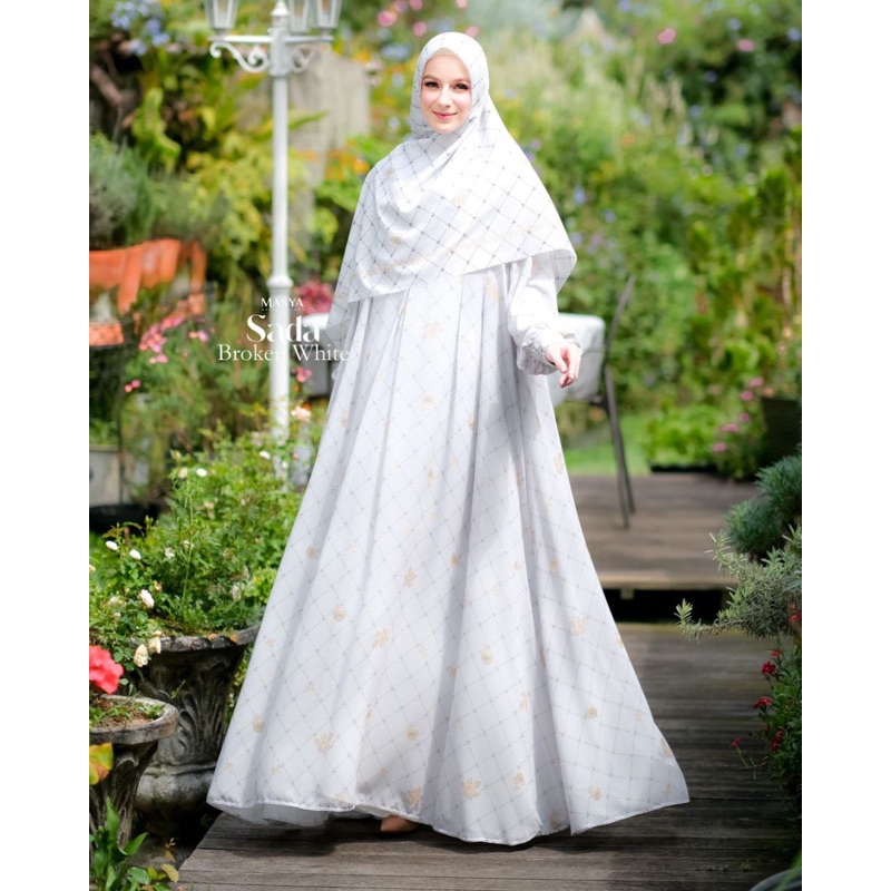 [MADENIA SYARI_MASYA] GAMIS SYARI TERBARU / DRESS SET PRINTING “ SADA SET “ by MASYA