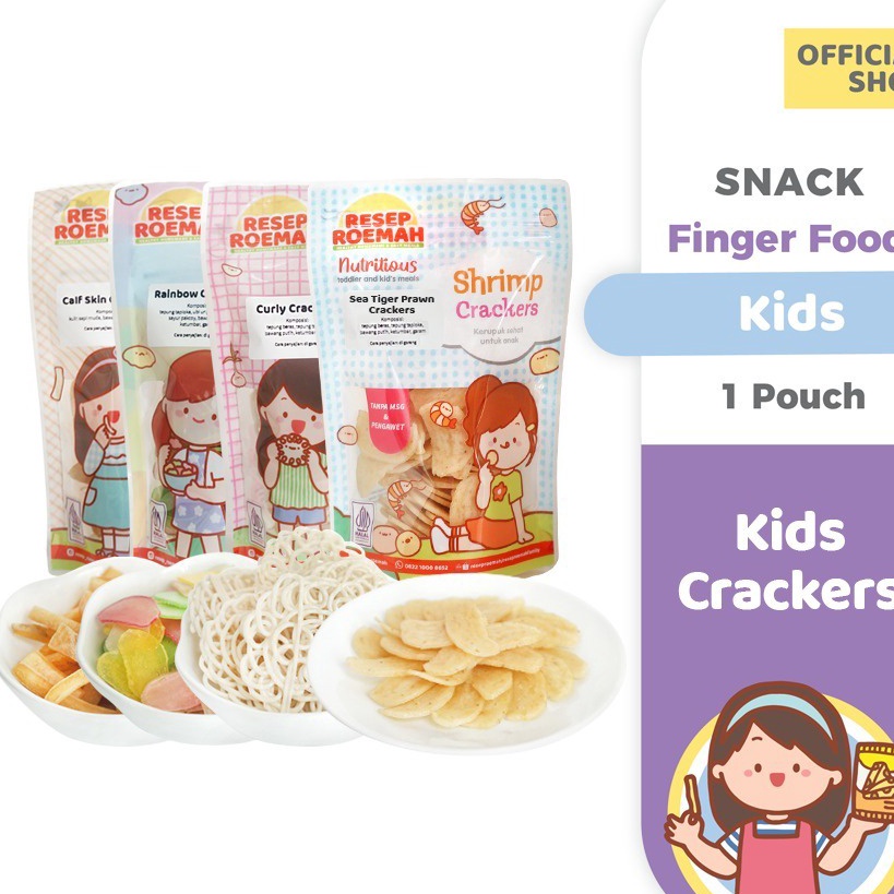 

FRDM8695 PROMO SALE Resep Roemah Kids Crackers Kerupuk Sehat Untuk Anak Kids No MSG