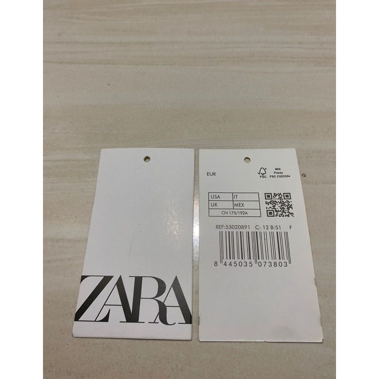 

Best hangtag Zara ex garments 1pcs KGZ